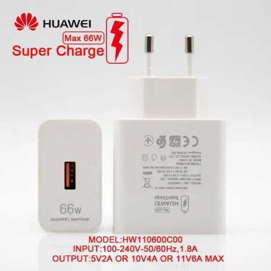 Huawei super charger max 66w Fast Charging Travel Adapter with USB-C Cable Product vendor