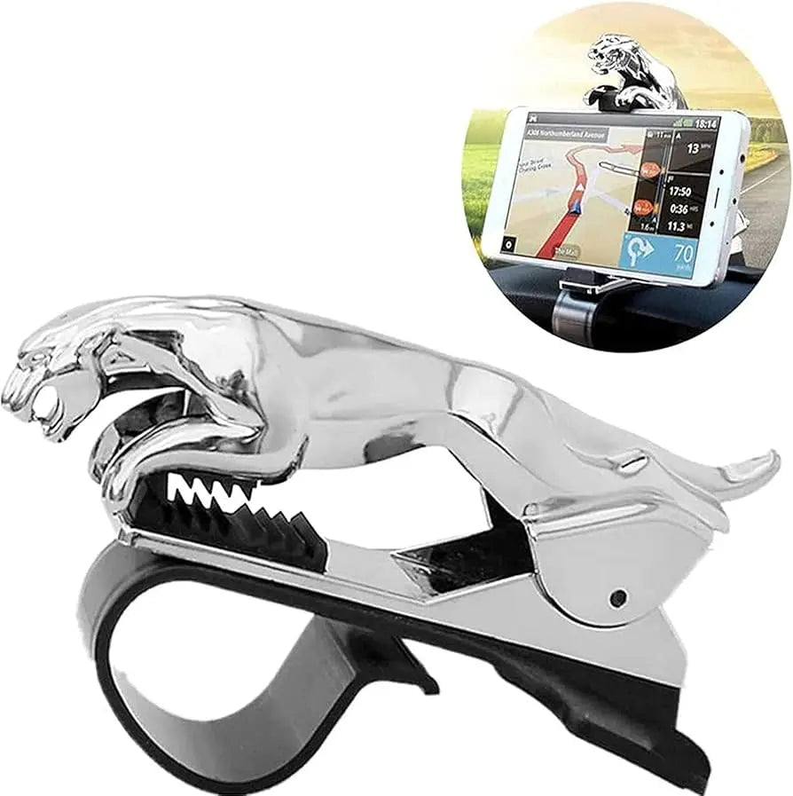 Cool Jaguar Cheetah HUD Car Phone Holder Leopard Cell Phone GPS Stand 360 Degree Mount Adjustable Clip Holder Accessories Product vendor