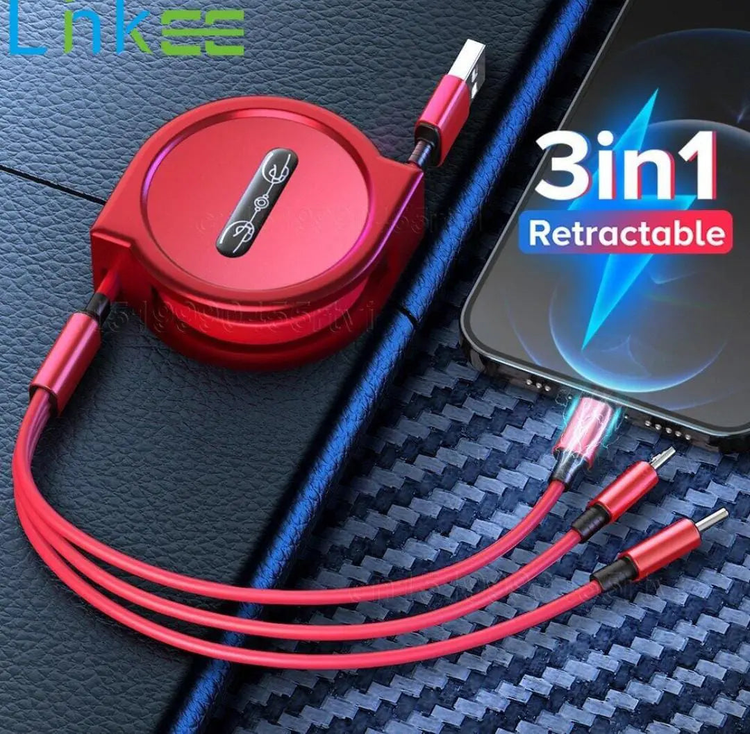 Data Cable 3 In 1 USB Product vendor