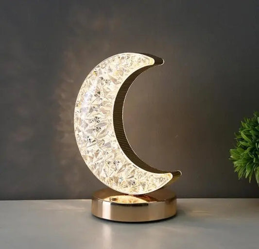 Crystal Moon Table Lamp Product vendor