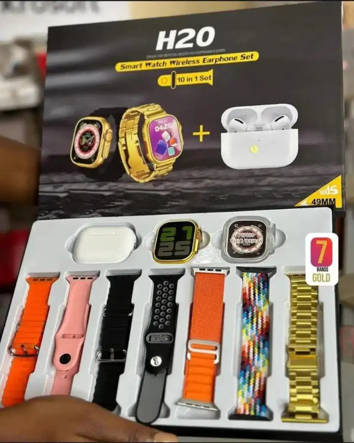 H20 Ultra Smartwatch 10 in 1 Ultra Smart Watch