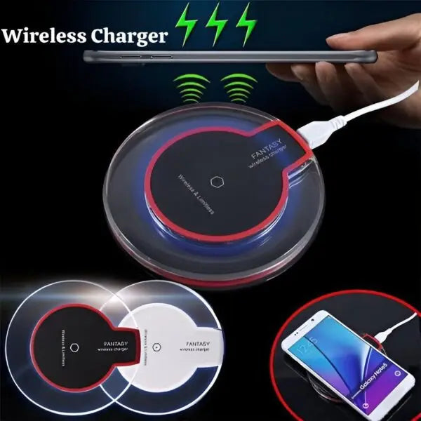 Ultra-Thin Wireless Transparent Fantasy Mobile Charger Product vendor