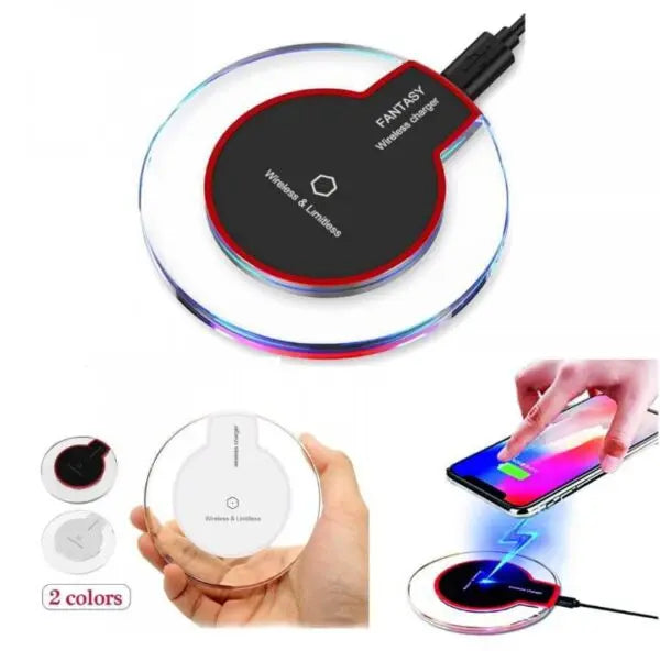 Ultra-Thin Wireless Transparent Fantasy Mobile Charger Product vendor