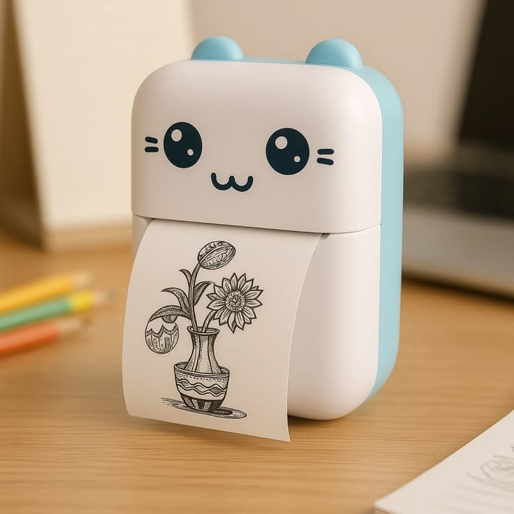 Portable Bluetooth Mini Thermal Label Printer