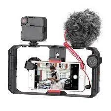 Apkina DS1 Smartphone Video Handle Rig Filmmaking Stabilizer Case - Black Product vendor