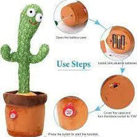 Dancing Cactus Plush Toy Product vendor