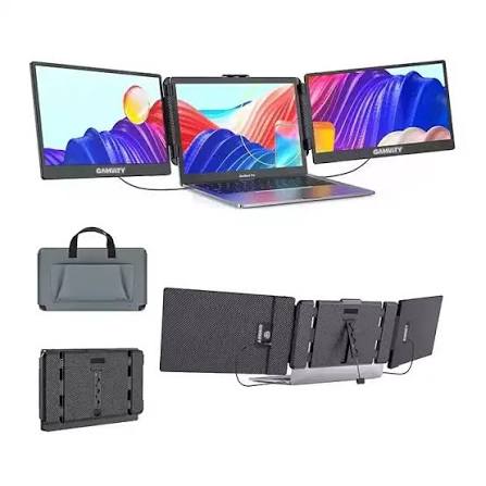Portable Laptop Screen Extender – Dual & Triple FHD 1080P IPS Monitor Expansion