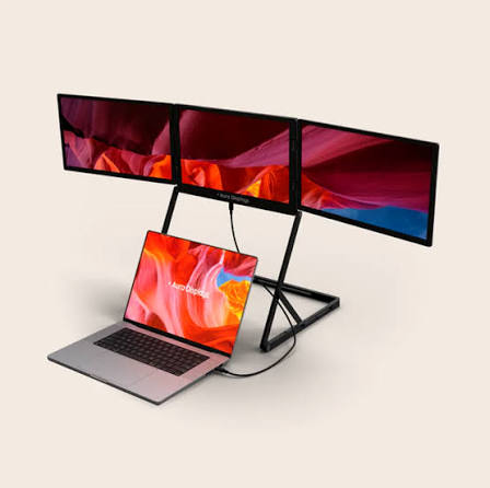 Portable Laptop Screen Extender – Dual & Triple FHD 1080P IPS Monitor Expansion