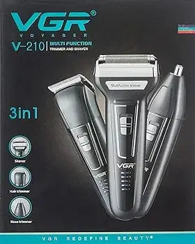 VGR V-210 Multi Function Trimmer And Shaver | Rechargeable | For Men